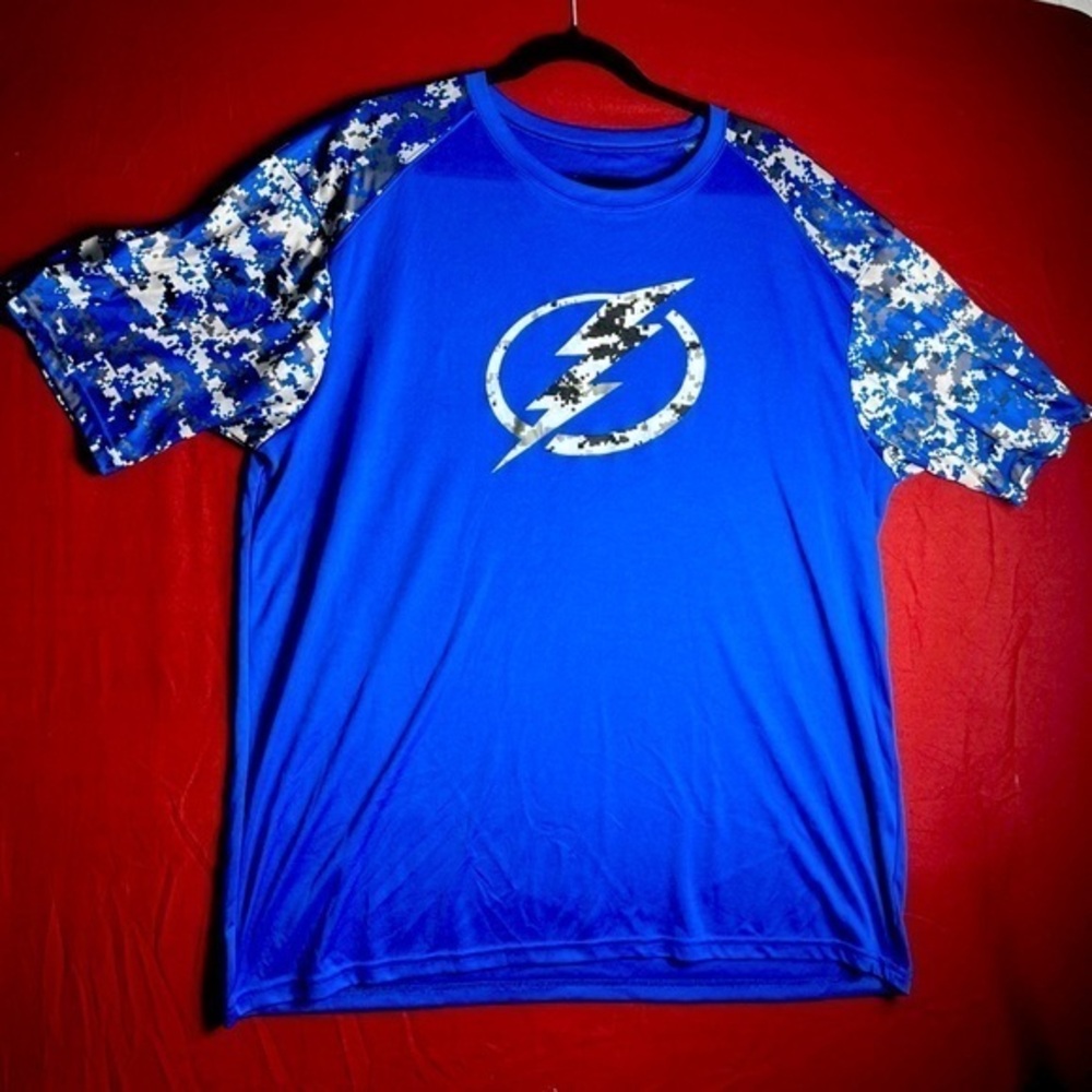 Men's Tampa‎ Bay Lightning Digital Camo Performance T-shirt